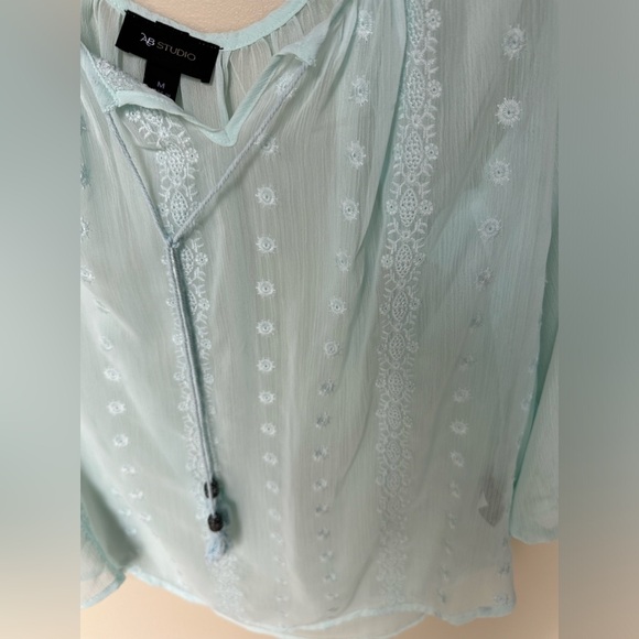 Sheer embroidered blouse - Picture 3 of 3